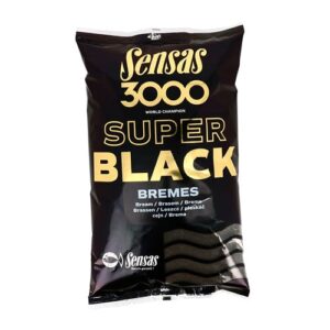 Les amorces « 3000 Super Black Gardon SENSAS » pour pêcher toute l’année !