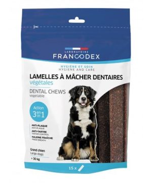 Avec les lamelles à mâcher de chez Francodex, dîtes adieu au tartre !