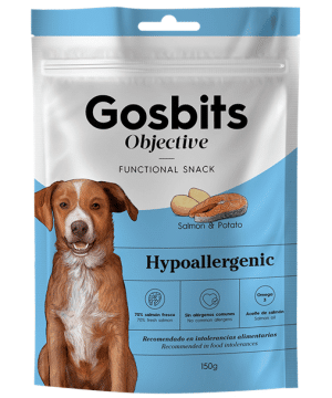 GOSBITS Objective « Hypoallergénique » : Friandises semi-humides pour chien