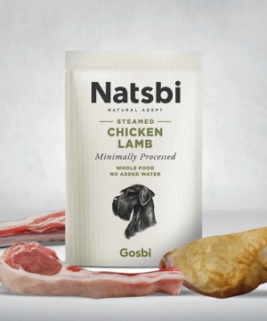NATSBI "Poulet - Agneau" : Nourriture gastronomique pour chien